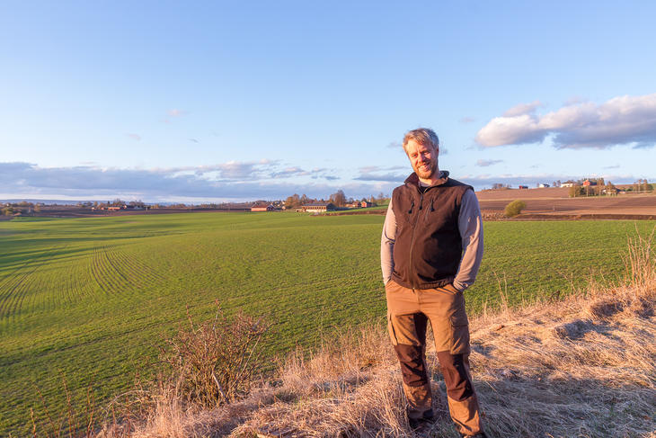 Åsmund Langeland, rådgiver i Norsk Landbruksrådgiving